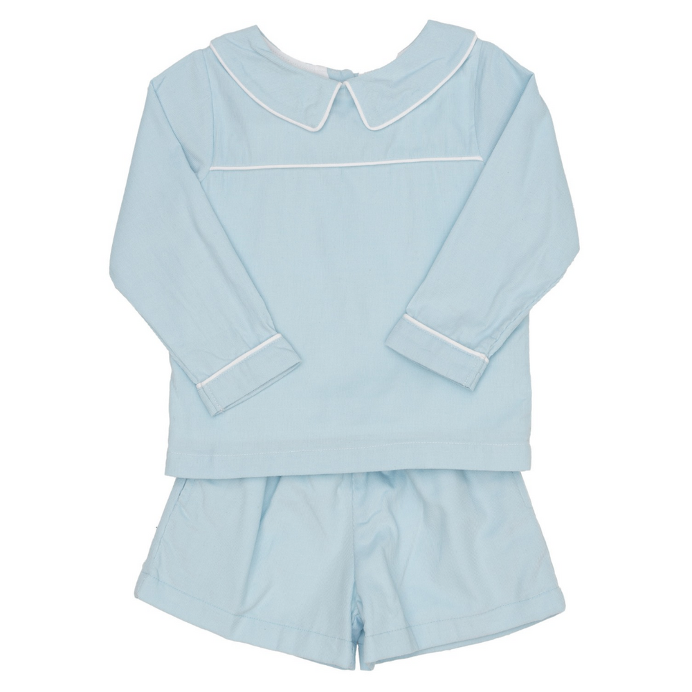 The Oaks Apparel Benjamin Blue Short Set