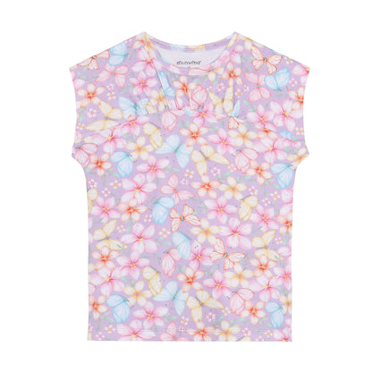 MinymoMinymo Girls Butterfly & Flowers T-ShirtBabysupermarket