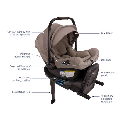 NunaPIPA AIRE RX Cedar w/RELAX Base & 2ND InsertBabysupermarket