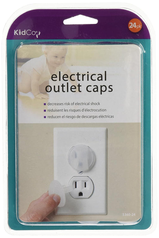 KidCo 24PK Electrical Outlet Caps
