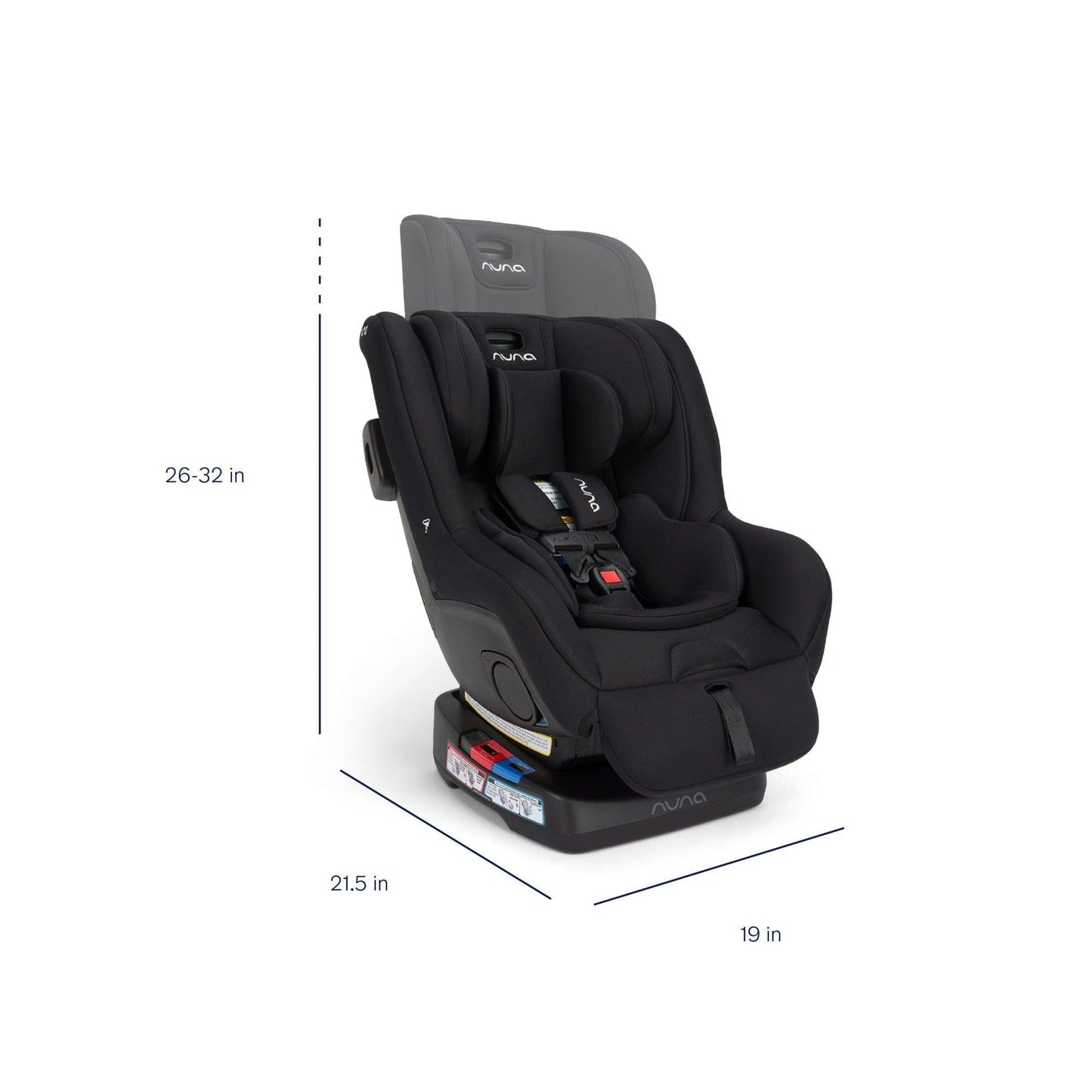 Nuna RAVA Next Child Safety Convertible Car Seat