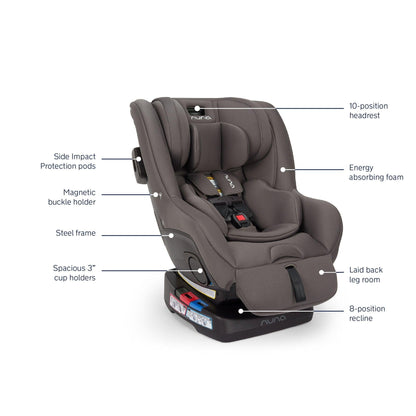 Nuna RAVA Next Child Safety Convertible Car Seat