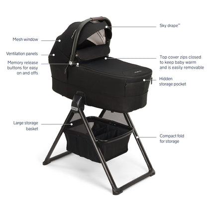 Nuna MIXX Series Bassinet + Stand
