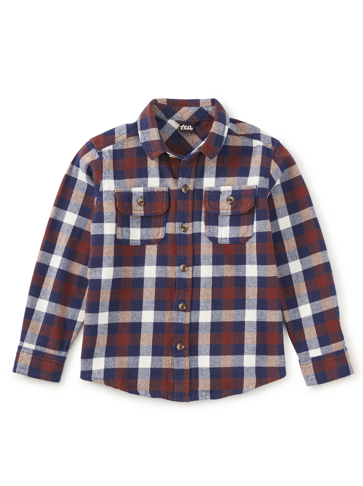 Tea CollectionTea Collection Boys Flannel Button Up Shirt - Cottage Hearth PlaidBabysupermarket
