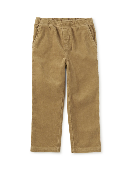 Tea Collection Boys Corduroy Pant - Raw Umber