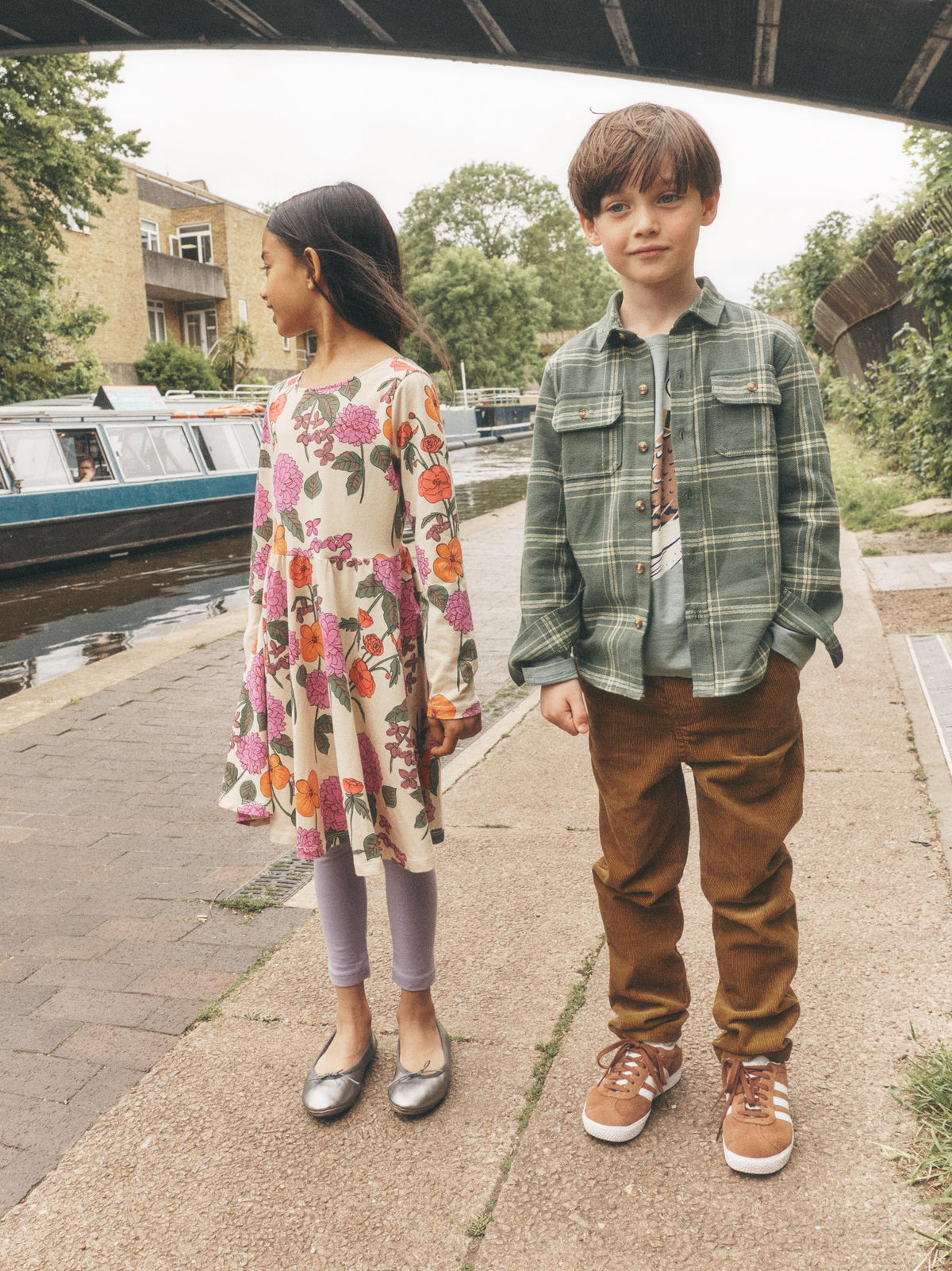 Tea Collection Boys Corduroy Pant - Raw Umber