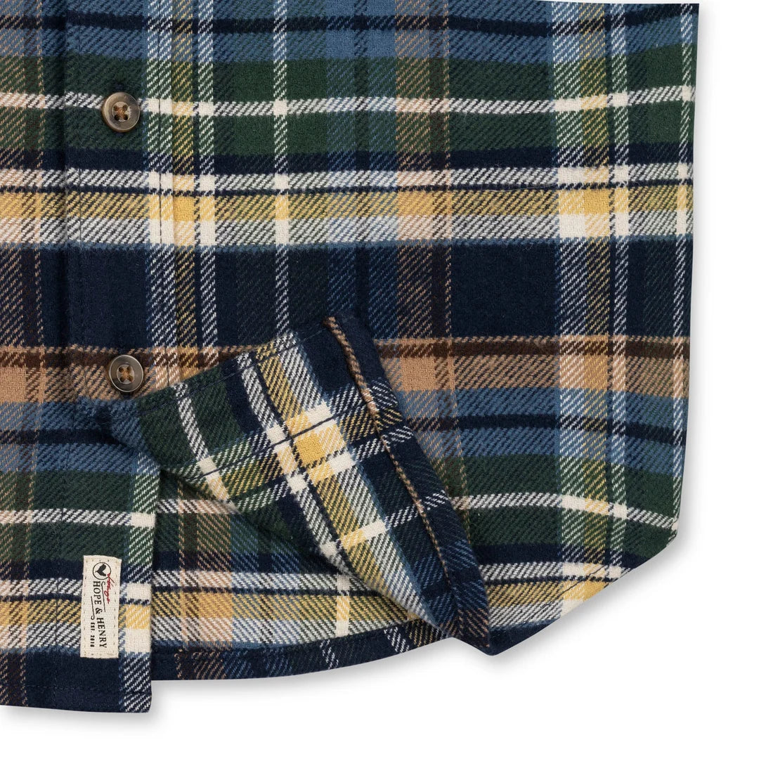 Hope & Henry Boys Organic Flannel Shirt