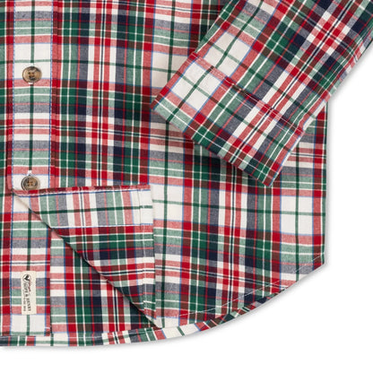 Hope & Henry Boys Organic Stretch Poplin Shirt