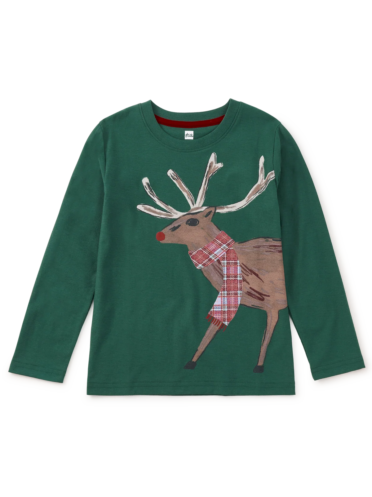 Tea Collection Boys Holiday Deer T-Shirt