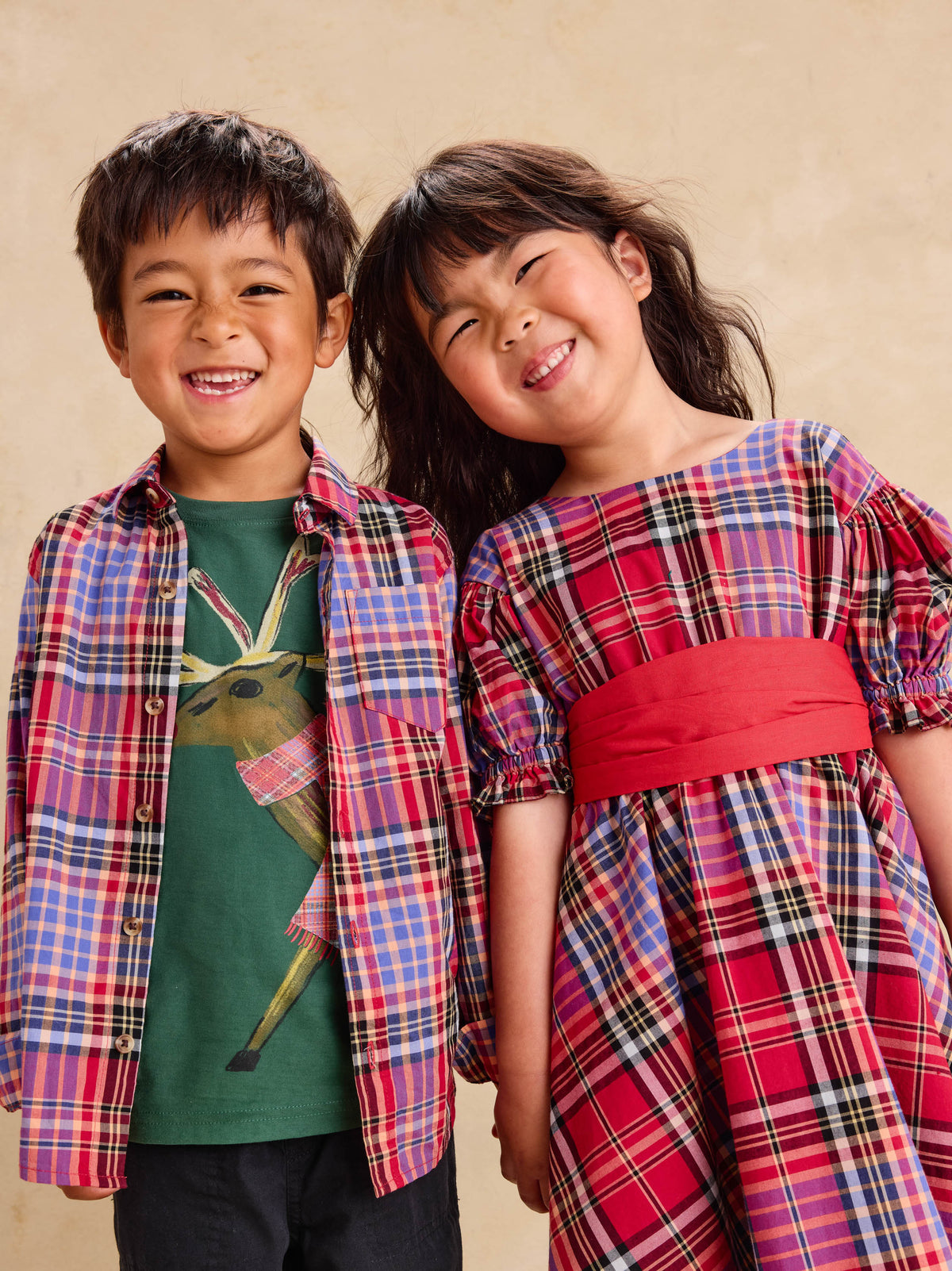 Tea Collection Boys Holiday Deer T-Shirt