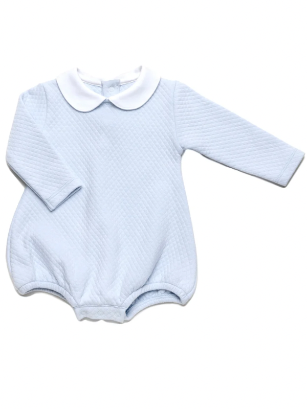 Milly Marie Boys Diamond Quilt Long Sleeve Bubble