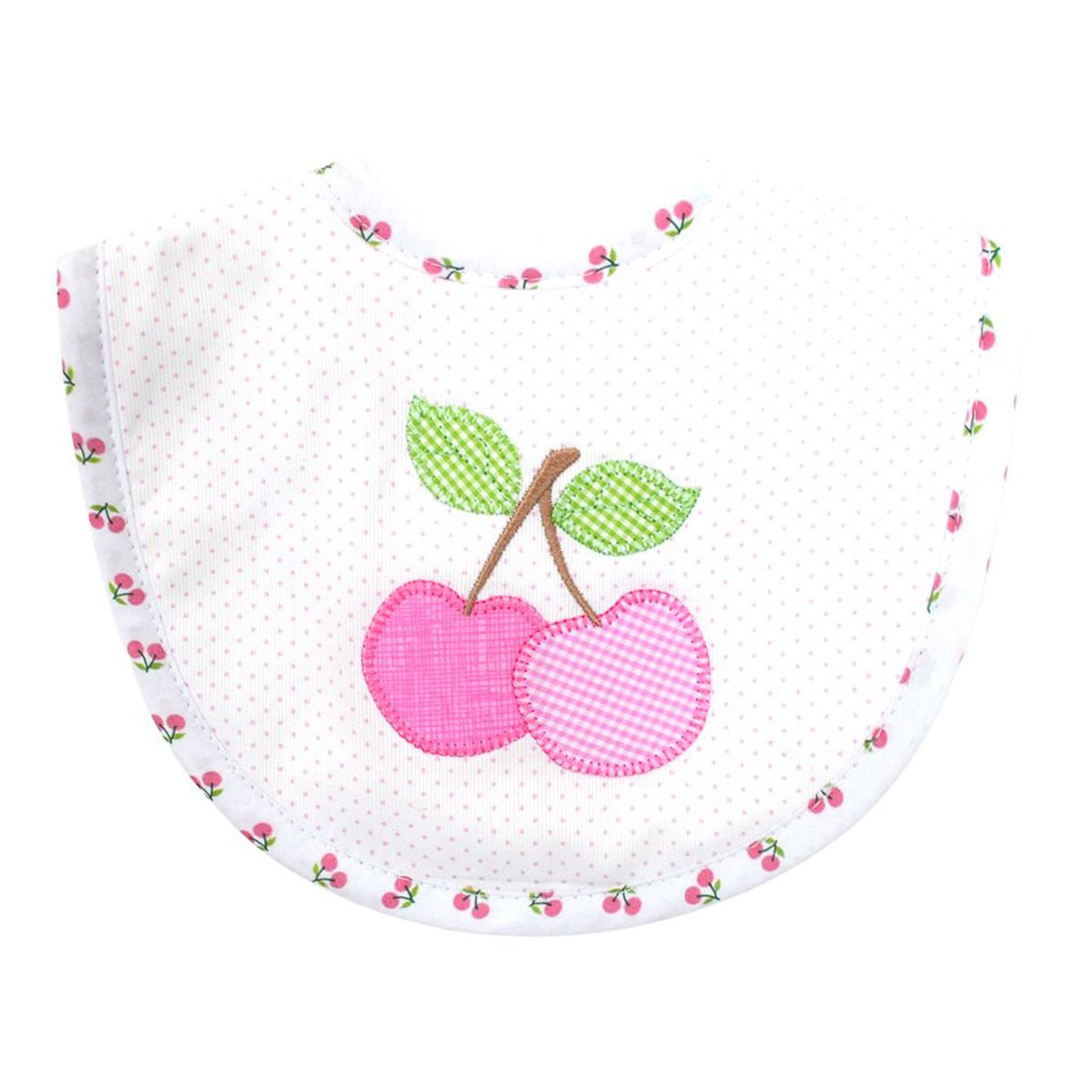 3 Marthas Apparel & Gifts 3 Martha's Cherries Medium Bib