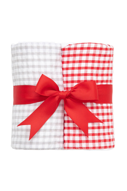 Not specified General 3 Martha's Firetruck Set of 2 Burp Cloths