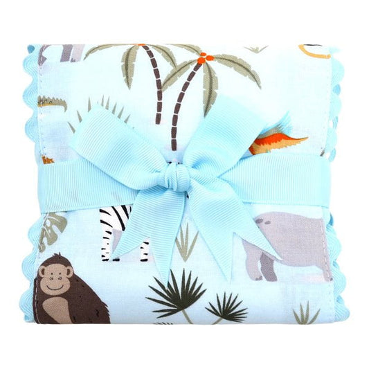3 Martha's Giraffe Fancy Fabric Burp Pad