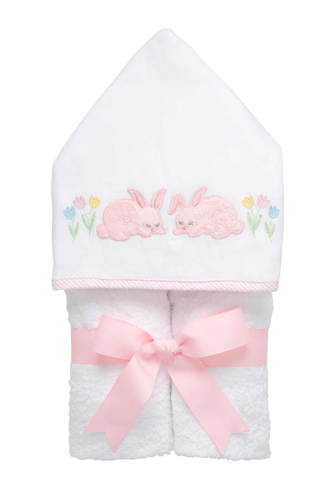 3 Marthas 3 Marthas Everykid Towel - Pink Bunny
