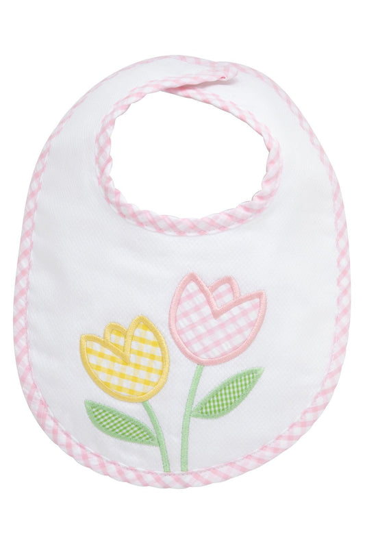 3 Marthas Tulip Applique Medium Bib