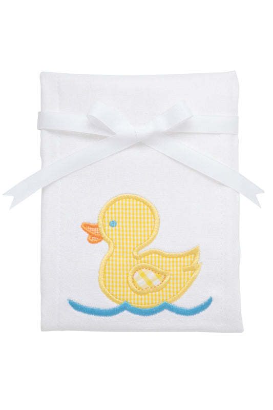 3 Marthas3 Marthas Applique Basic Burp - DuckBabysupermarket