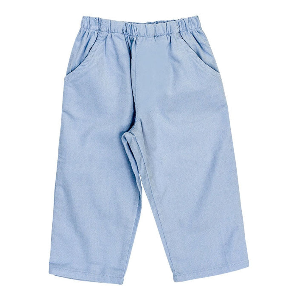 Bailey Boys Light Blue Cord Elastic Pants