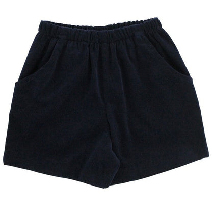 Bailey Boys Navy Cord Elastic Waist Short