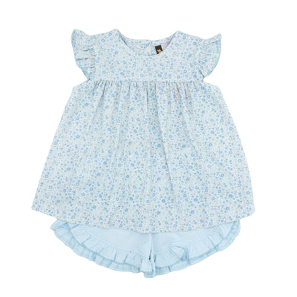 Banana Split May Flowers Short Set
