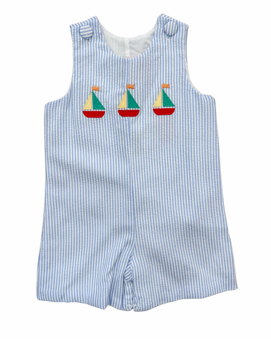 Banana Split Sailboat Applique Jon Jon