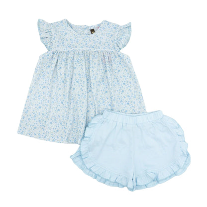 Banana Split May Flowers Short Set