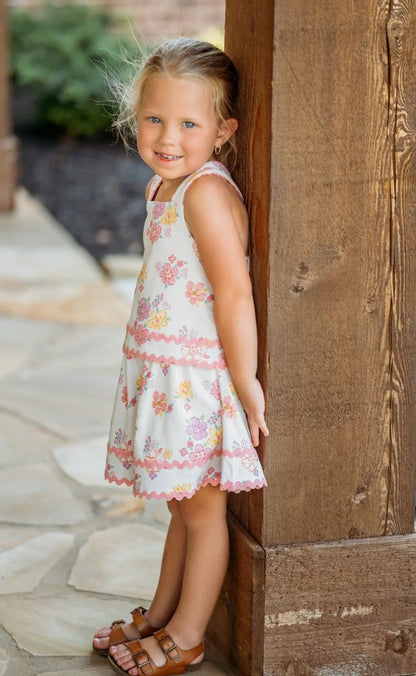 Banana Split Margot Skort Set - Garden Bliss