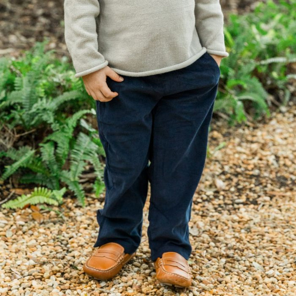 Bailey Boys Charlie Pull on Pant - Navy Corduroy