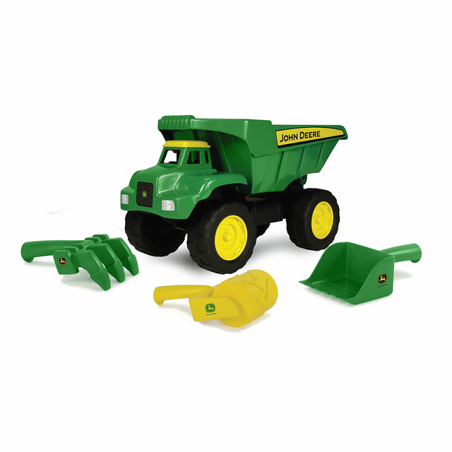 John Deere 15 Inch Big Scoop Dump Truck With Sand