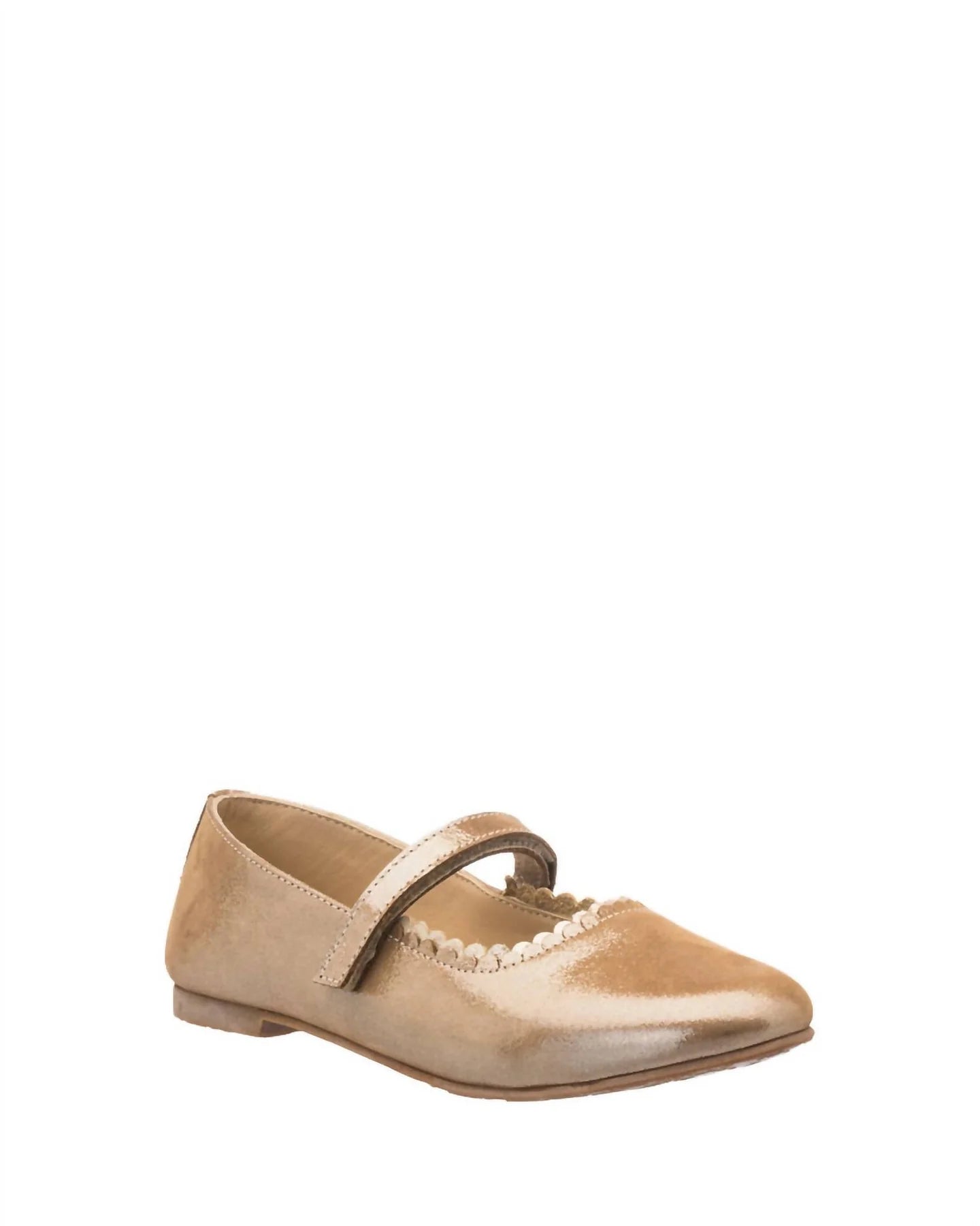 Elephantito Girls Aria Flats - Toffee