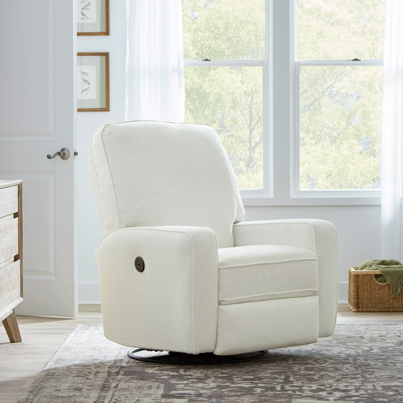 Best ChairsStorytime Bilana Swivel Glider ReclinerBabysupermarket