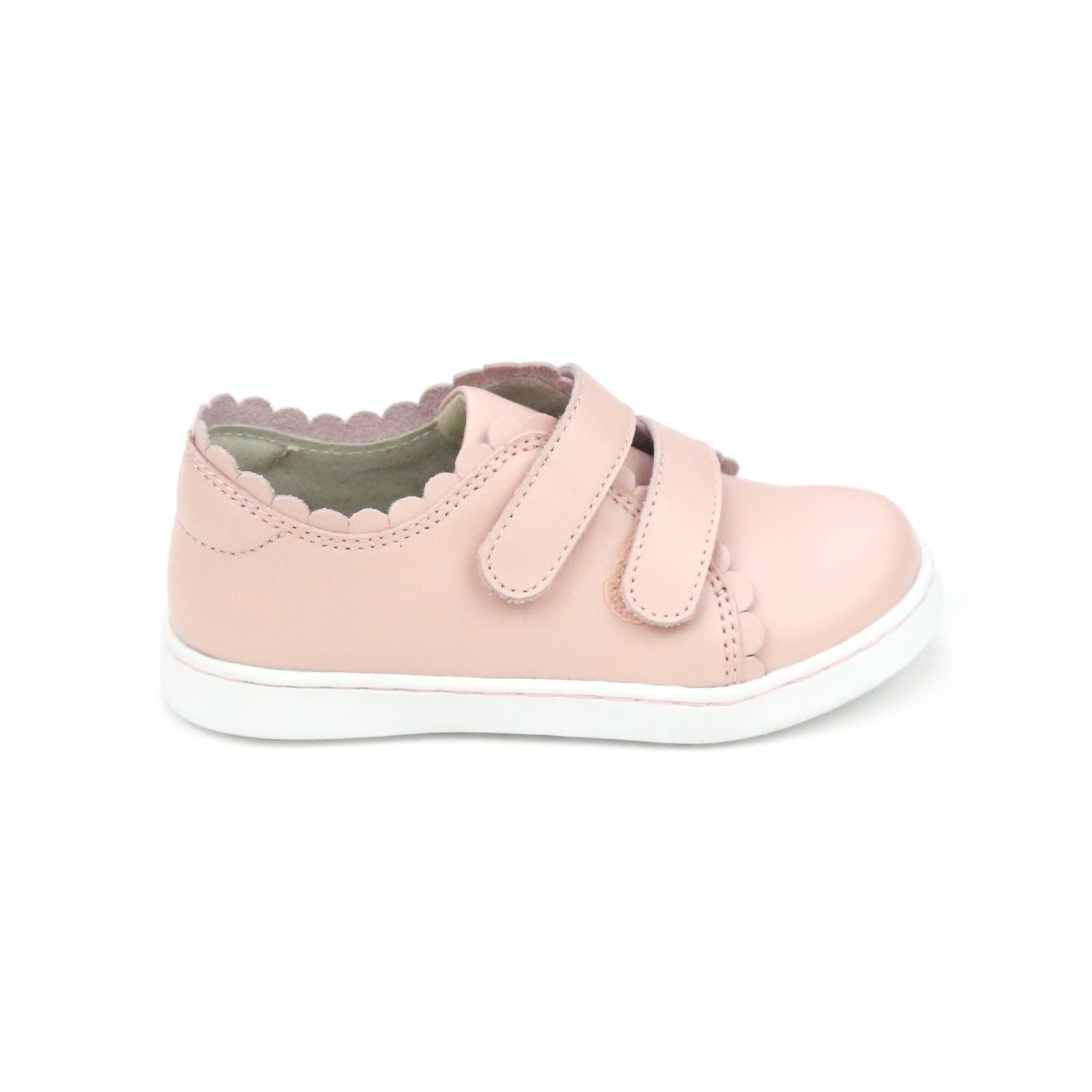 L'Amour Caroline Scalloped Sneaker