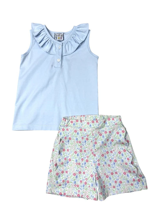 Three Sisters in Full Bloom Short Set