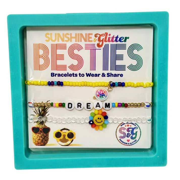 Sunshine & Glitter BESTIES Bracelet Set - DREAM