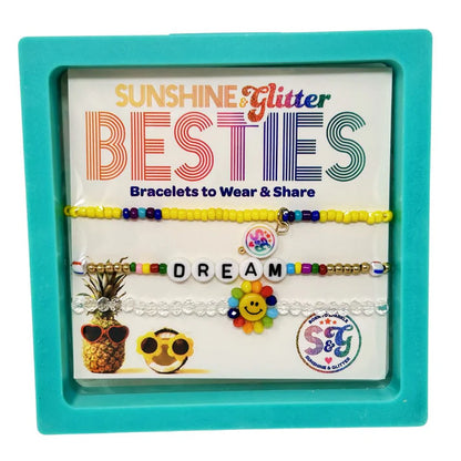 Sunshine & Glitter BESTIES Bracelet Set - DREAM