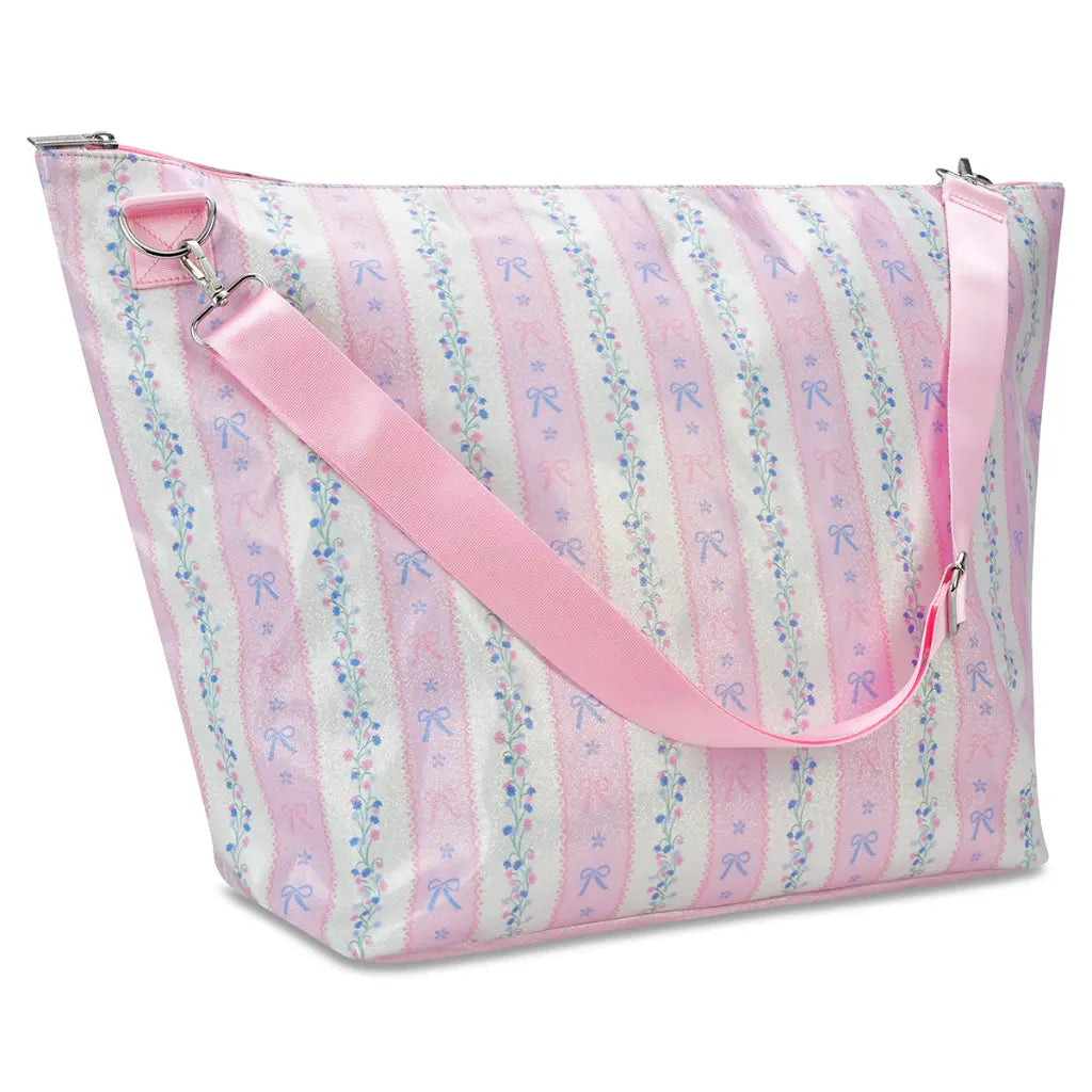 Iscream Girls Floral Stipes Weekender
