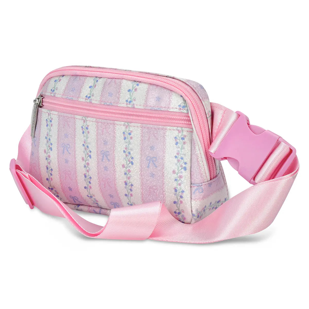 Iscream Girls Floral Stripes Belt Bag