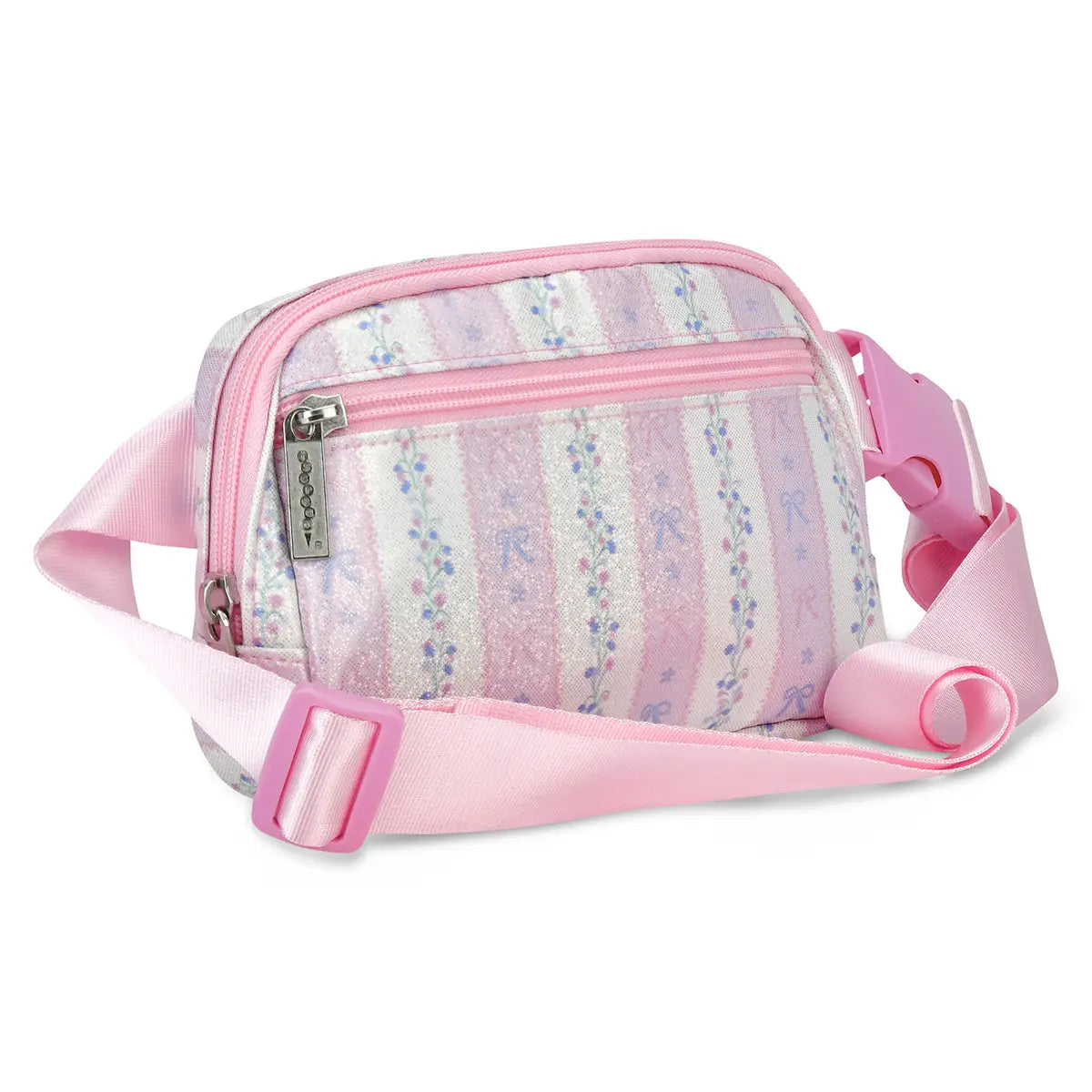 Iscream Girls Floral Stripes Belt Bag