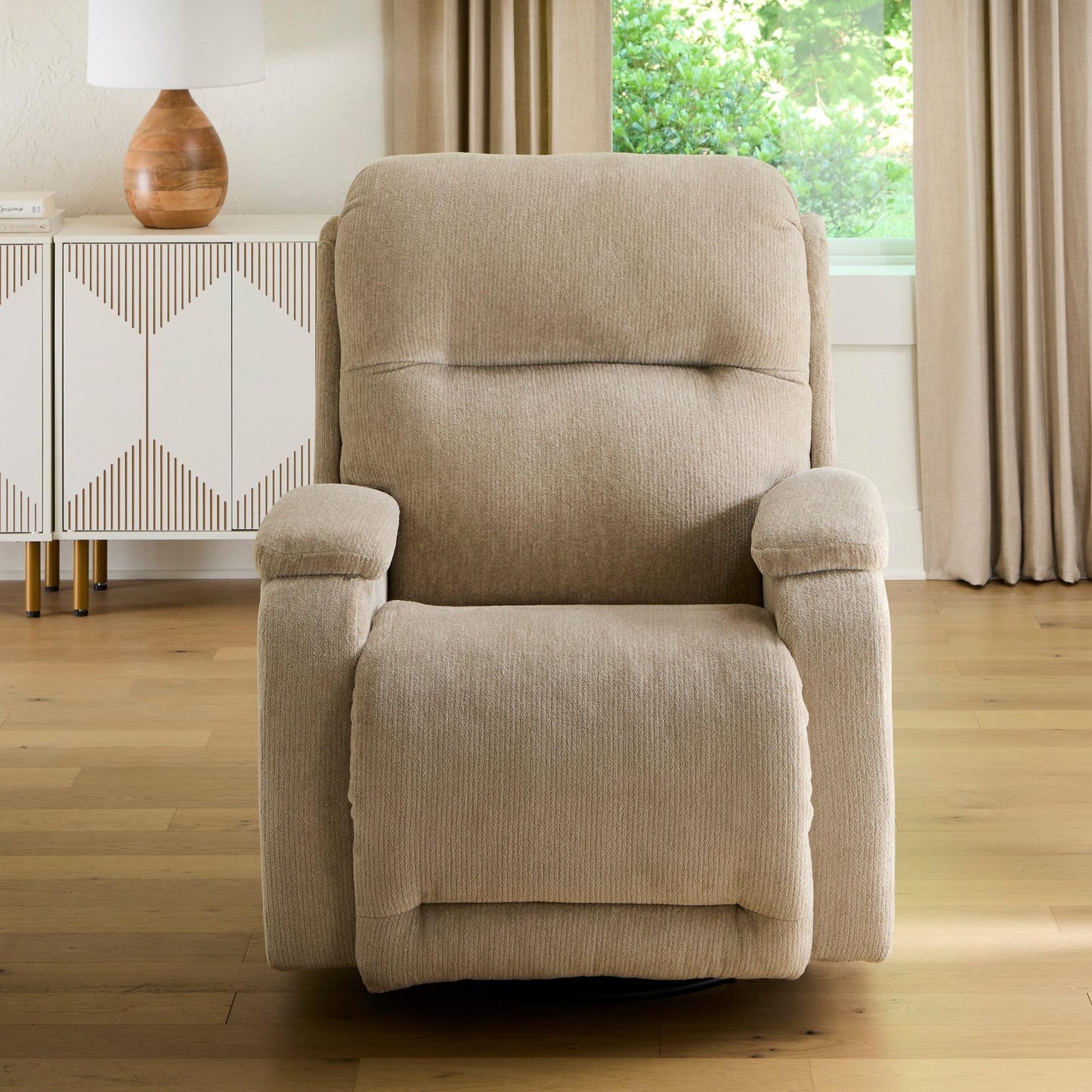 Best ChairsStorytime Maverly Power Cozzia Swivel Glide Recliner with Heat & MassageBabysupermarket