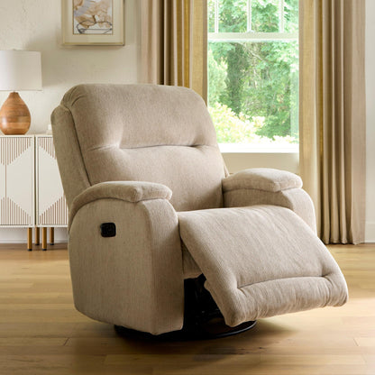 Best ChairsStorytime Maverly Power Cozzia Swivel Glide Recliner with Heat & MassageBabysupermarket
