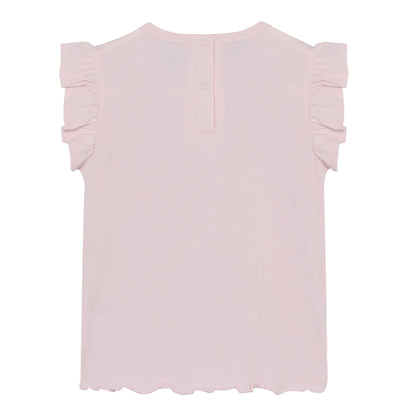 MinymoMinymo Girls 3-D Flower Frill ShirtBabysupermarket