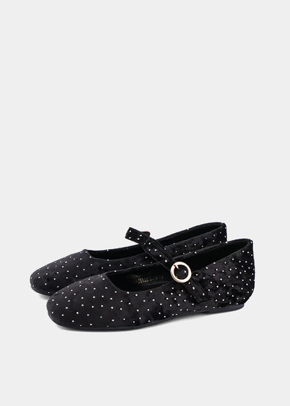 ShuShop Girls Annabelle Mini - Black Velvet