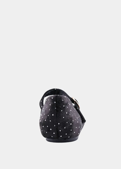 ShuShop Girls Annabelle Mini - Black Velvet
