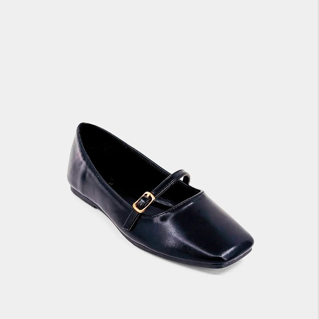 ShuShop Adele Kids Black Ballet Flat