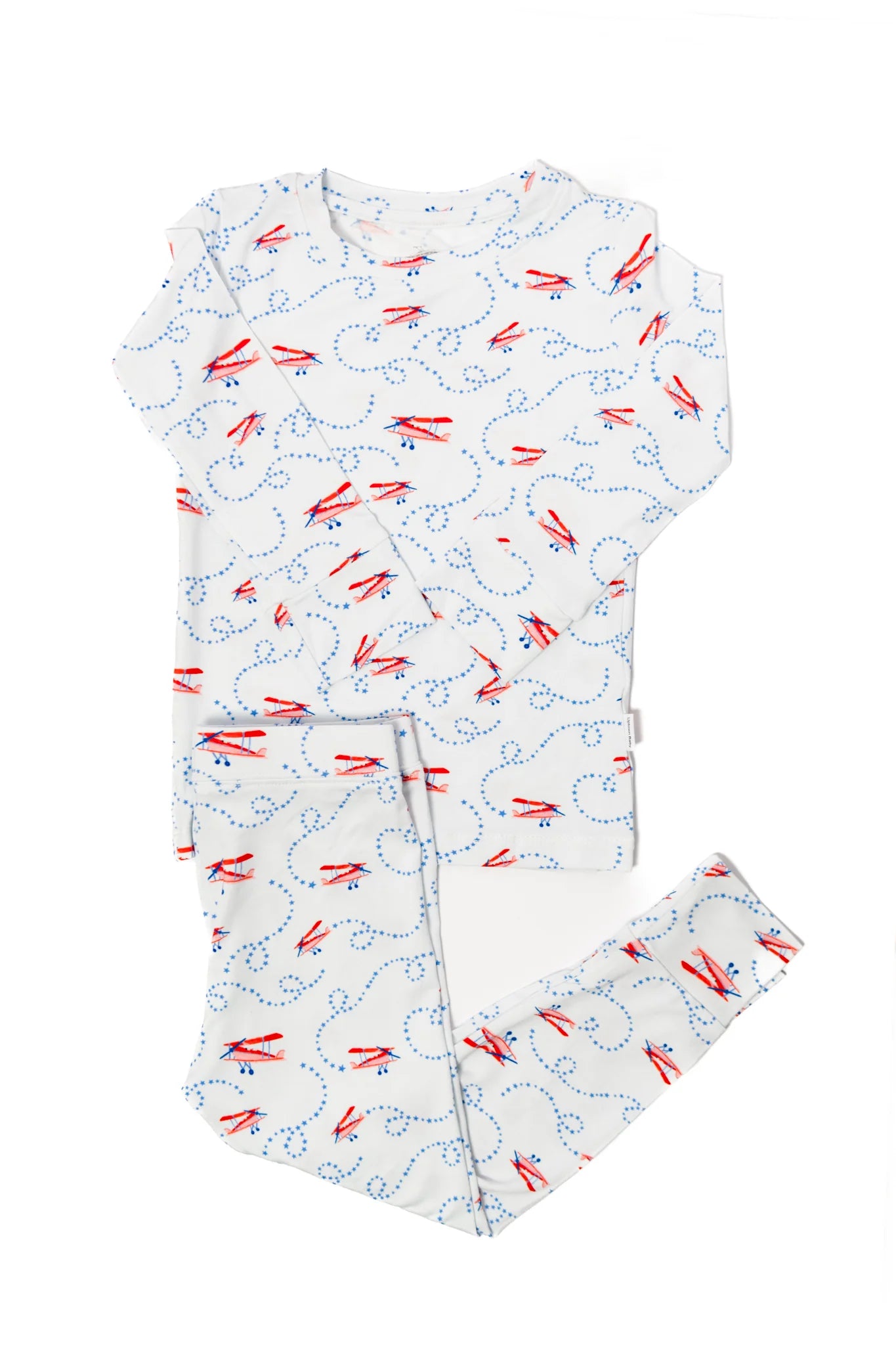 Uptown Baby Long Sleeve Pajamas - Airplanes
