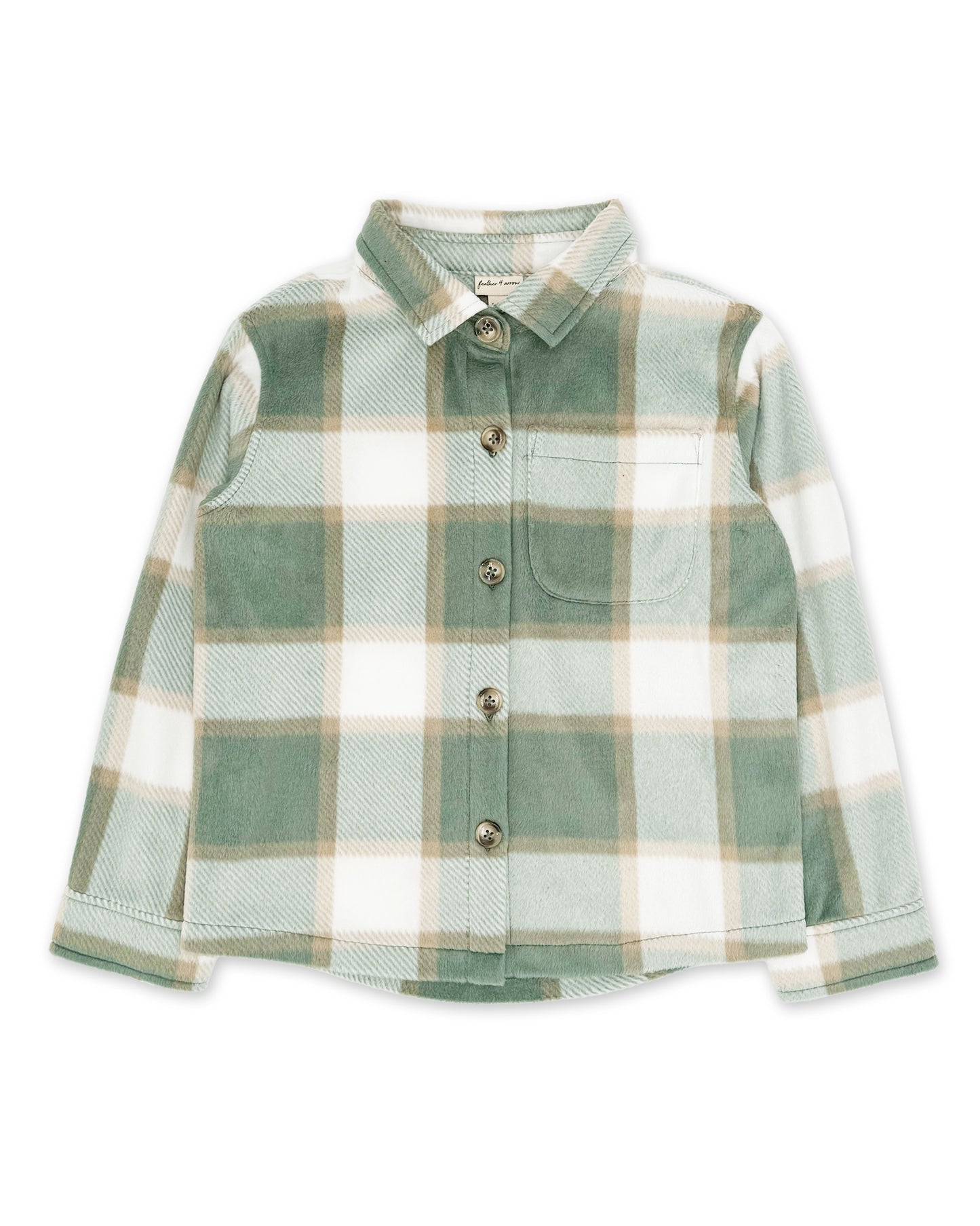Feather 4 Arrow Alpine Cozy Shirt - Sage