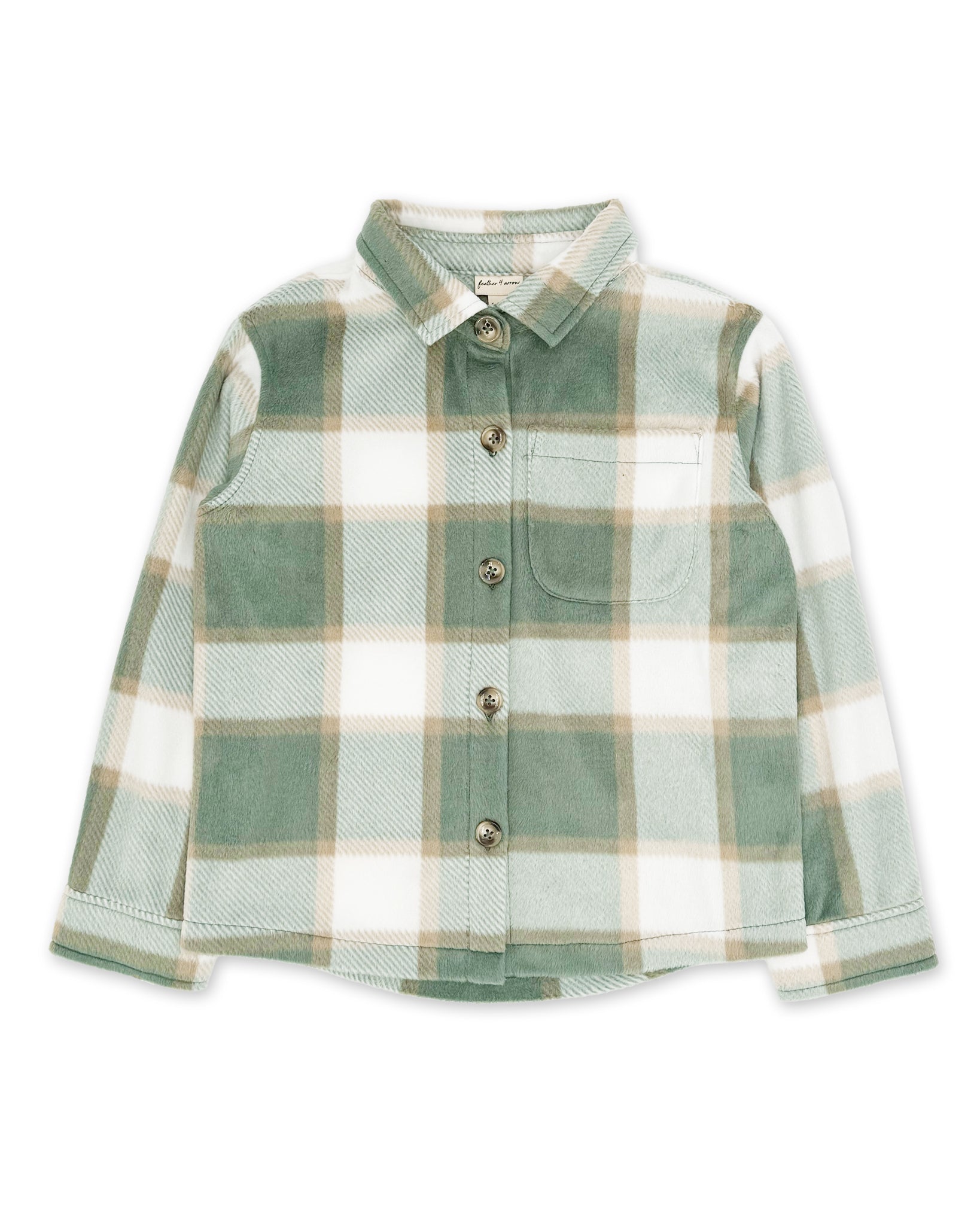Feather 4 Arrow Alpine Cozy Shirt - Sage