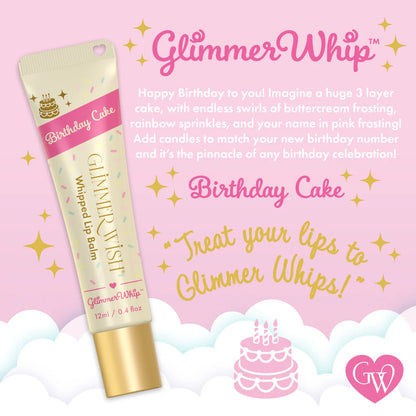 Glimmer WishGlimmer Wish Whipped Lip Balm - Birthday CakeBabysupermarket
