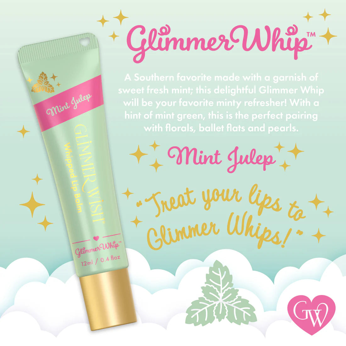 Glimmer WishGlimmer Wish Whipped Lip Balm - Mint JulepBabysupermarket