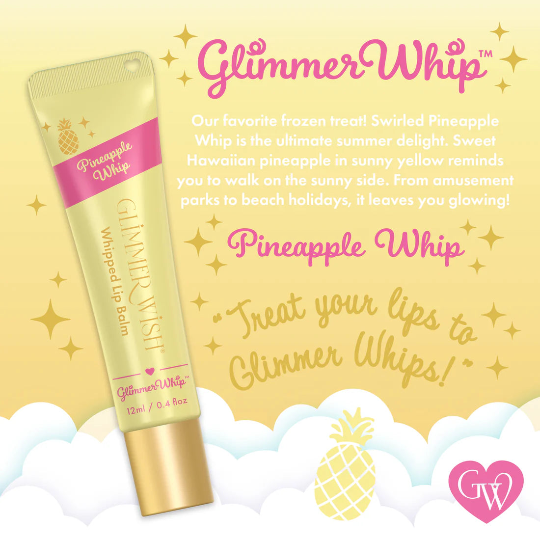 Glimmer WishGlimmer Wish Whipped Lip Balm - Pineapple WhipBabysupermarket